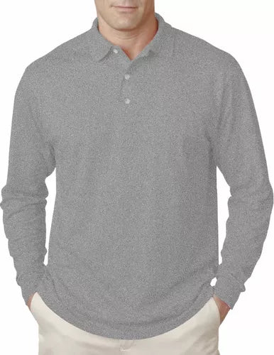 Polera Pique Unisex Manga Larga