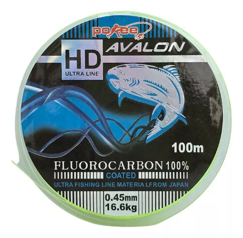 Nylon De Pesca Línea Sedal Hilo De Pescar Fluorocarbon 100m