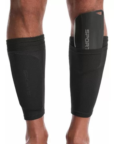 Espinilleras De Fútbol Con Mangas Para Adultos