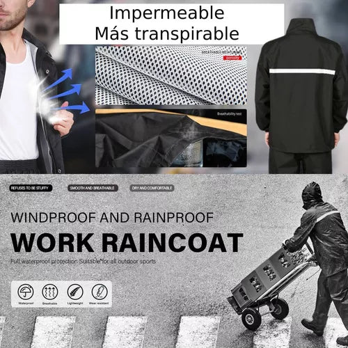 La Lluvia 100% Impermeable Reflejo