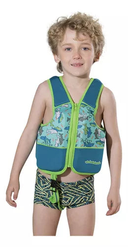 Chaleco Salvavidas De Cremallera Ajustable Para Niños