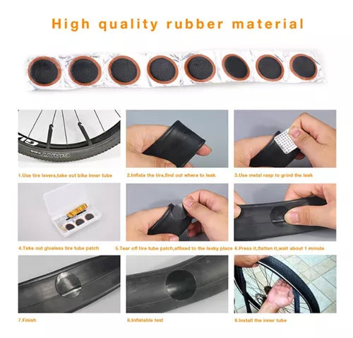 Mini Bombines Portátil Para Bicicleta Con Ball Needle