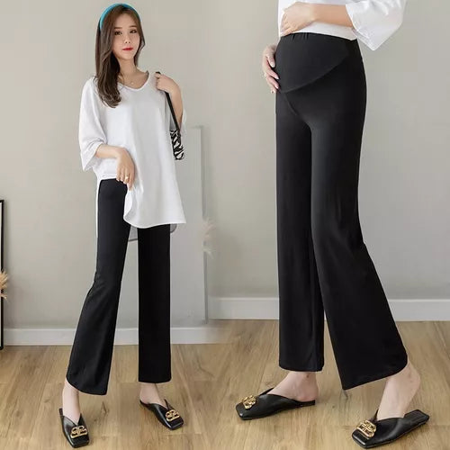 Pantalones De Maternidad De Cintura Alta / Ropa Maternal