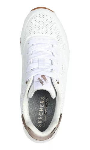 Zapatilla Skechers Uno Gen1 Blanco Niña