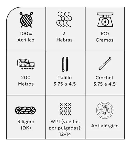 Pack 3 Lanas Clásicas Orquídea 300grs