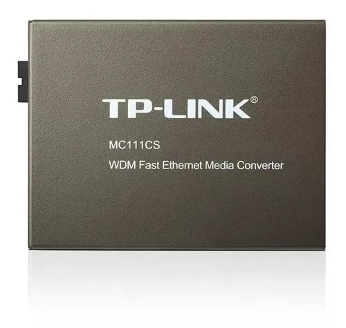 Conversor De Medios Wdm Monomodo 10/100 Tp-link Mc111cs