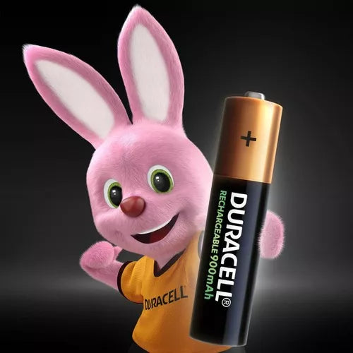 Pila Recargable Duracell Tamaño Aaa 2 Unidades 900 Mah
