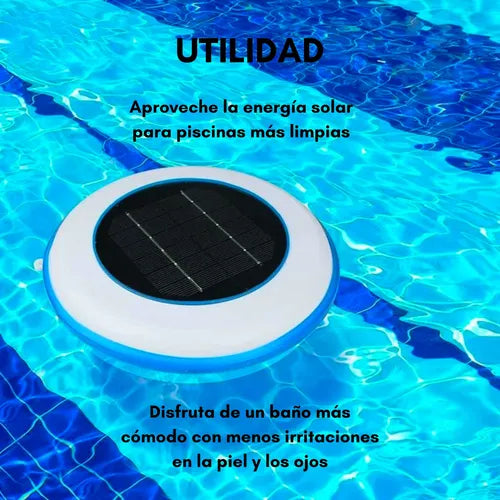 Ionizador Purificador Solar Para Piscina Flotador Purificado