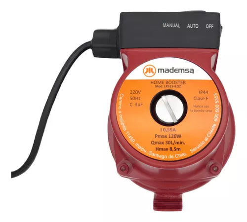 Bomba Agua De Presión Para Calefont Mademsa