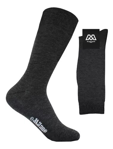 Calcetín De Vestir Liso Hombre 12 Pares