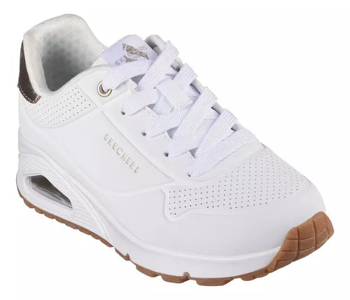 Zapatilla Skechers Uno Gen1 Blanco Niña