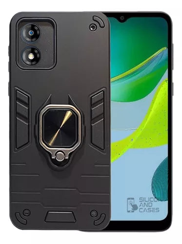 Carcasa Para Motorola E13 Antigolpe Anillo Protector Camara