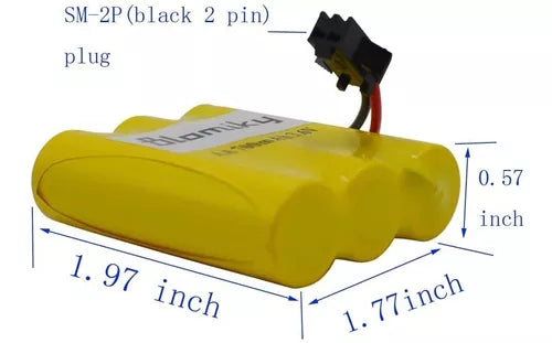 Baterías Recargables Aa Nicd Con Enchufe Usb Para Coches Rc