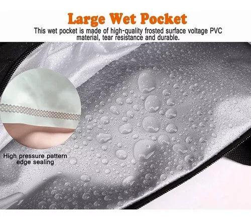 Bolso Deportivo Para Viaje Tela Impermeable Gym