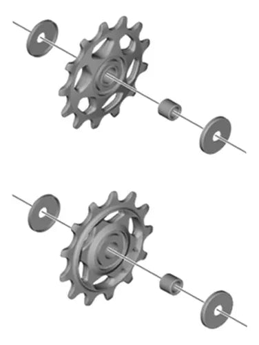 Roldanas Poleas Cambio Shimano 13t M5100 11v Y M6100 12v