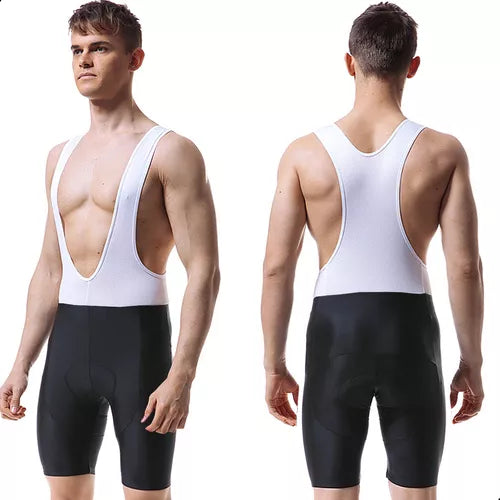 Calzas Ciclismo Hombre Mujer A Bicicleta Acolchado Tirantes