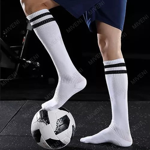 6 Piezas Niño Deportes Futbol Soccer Calcetas +espinillera