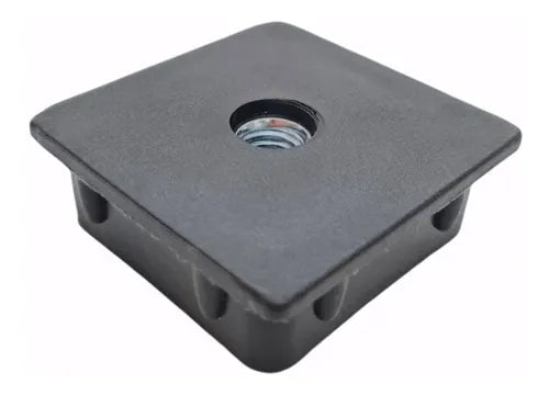 Regatón Plástico 40x40mm Regulable 3/8'' (pack 10 Unidades)