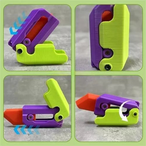 Cuchillo de juguete zanahoria