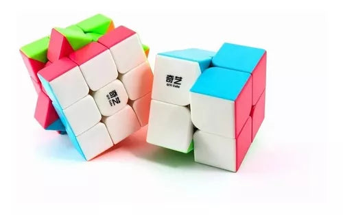 Pack 2 Cubos Tipo De Qiyi 2x2, 3x3