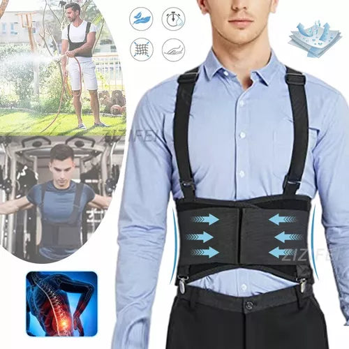 Faja Lumbar Alivia Dolor De Espalda Protección De Cintura