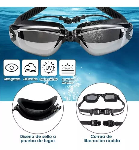 Conjunto De Traje De Baño Para Adultos 6 En 1 Para Hombres