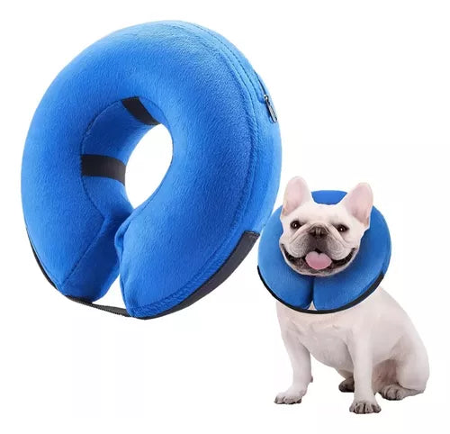 Collar Inflable Anti-mordidas Elizabeth Para Perros Y Gatos