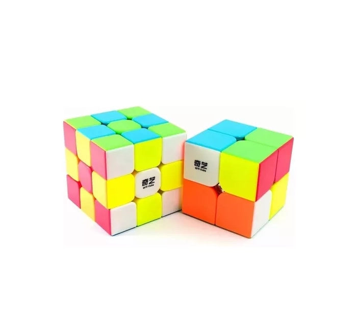 Pack 2 Cubos Tipo De Qiyi 2x2, 3x3