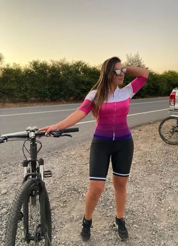 Conjunto Calza Y Tricota Ciclismo Elite Pro Protector Gel