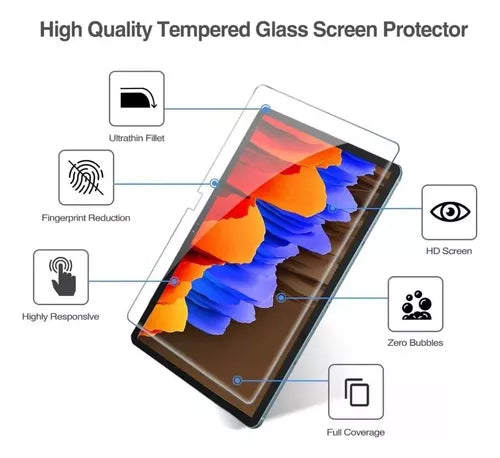Pack 2 Laminas Vidrio Templado Para Galaxy Tab S9+ 12.4