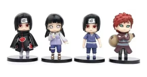 Set 12 Figuras Anime Naruto Shippuden Colección