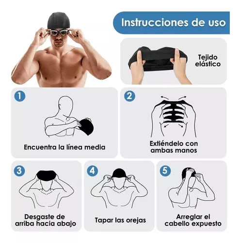 Conjunto De Traje De Baño Para Adultos 6 En 1 Para Hombres