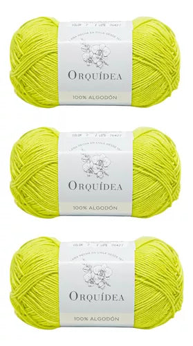 Pack 3 Lanas Clásicas Orquídea 300grs