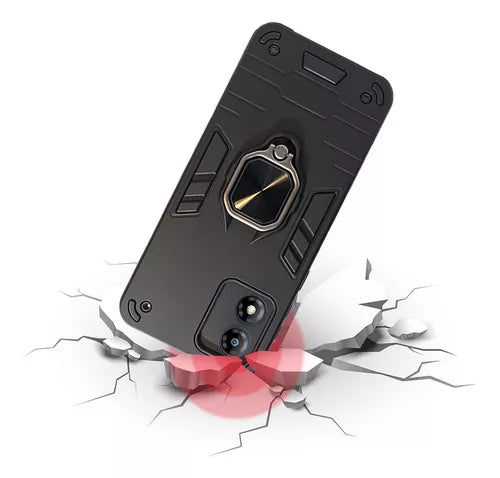 Carcasa Para Motorola E13 Antigolpe Anillo Protector Camara