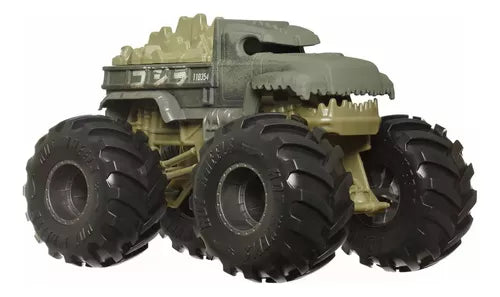 Hot Wheels Monster Trucks Vehículo De Juguete Godzilla 1:24