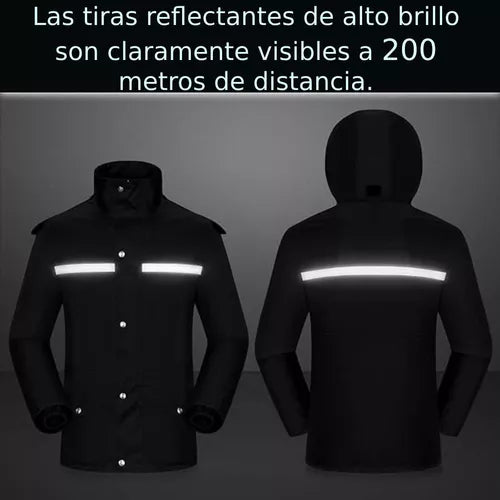 La Lluvia 100% Impermeable Reflejo