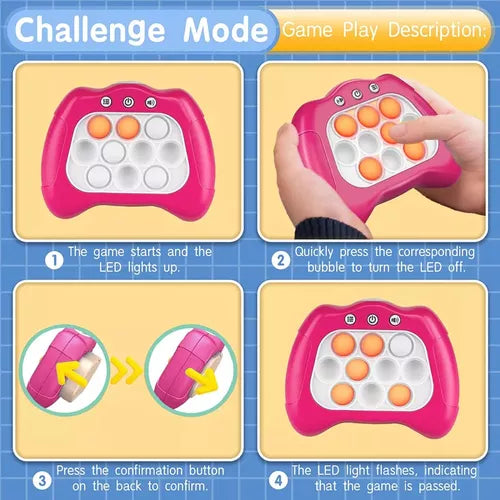 Consola Electrónica Pop It, Juego Antiestrés Popit