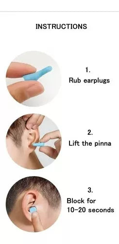 Caja De Tapones De Oídos Anti Ruido Para Dormir 5 Pares