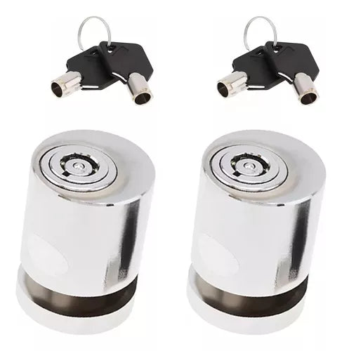 2 piezas bloqueo de freno de disco de motocicletas