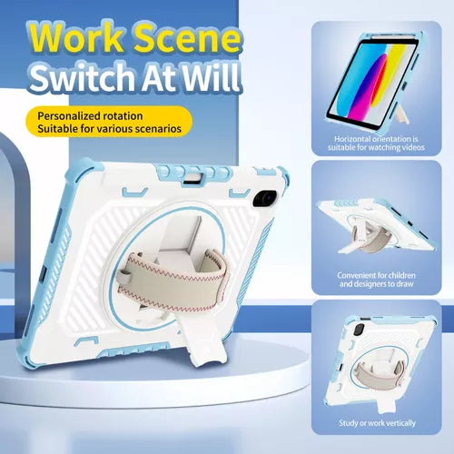 Funda Para iPad 10.9 Pulgadas 2022 10th Sky Blue