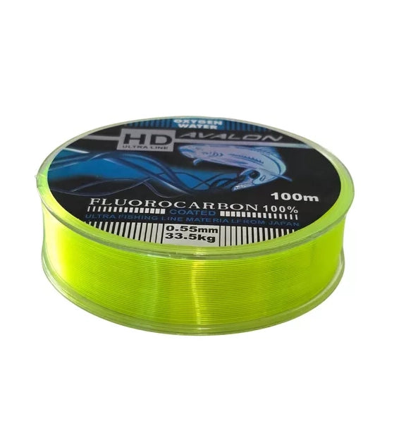 Nylon De Pesca Línea Sedal Hilo De Pescar Fluorocarbon 100m