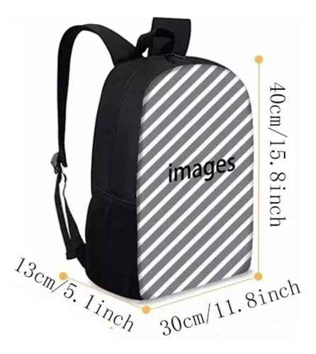 Mochila Escolar Smiling Critters Diseño Catnap