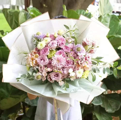 Papel Coreano 20 Pliegos Para Arreglos De Flores, Regalos