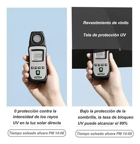 8 Huesos Paraguas Mini Sombrilla De Bolsillo ,rayos Uv