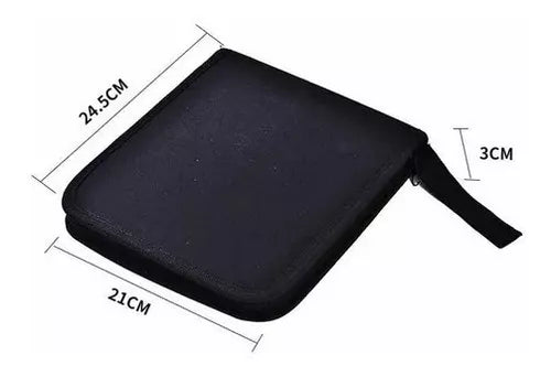 Kit Dibujo 41 Piezas Profesional Estuche Lápices