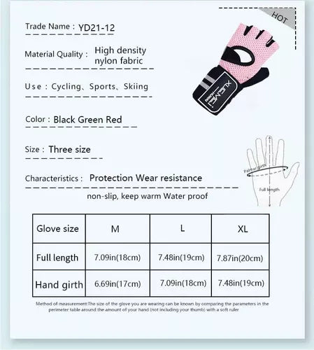 Guantes De Levantamiento De Pesas Transpirables antiesguince