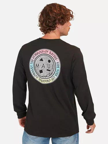 Polera Faces Maui Ls Tees Hombre Maui And Sons