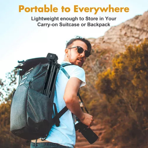 Trípode De Aluminio Con Control Remoto Para Celular Gopro