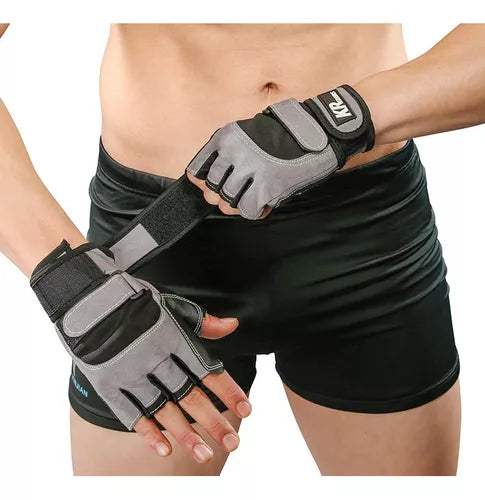 Guantes Fitness Con Muñequeras Antideslizantes Deportivos