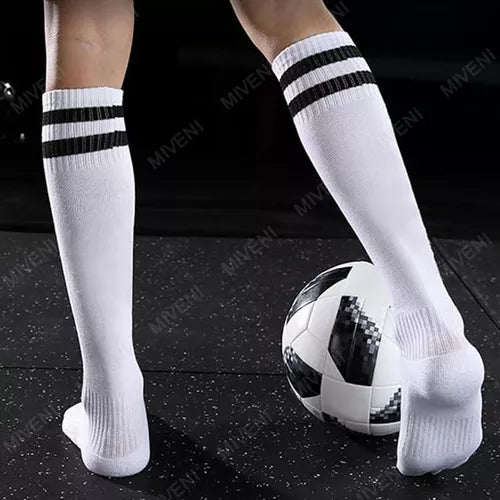 6 Piezas Niño Deportes Futbol Soccer Calcetas +espinillera